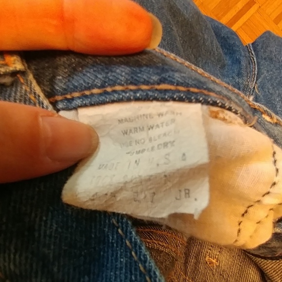 U R Free - vintage blue denim jeans - Picture 3 of 6